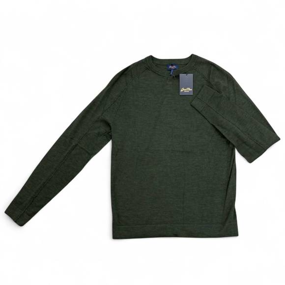 NEW GOODMAN men's mvp v notch sweater in garden